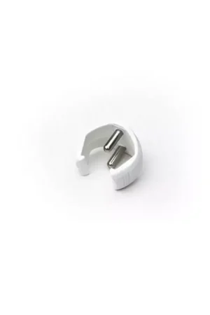 Clip de wishbone UNIFIBERDouble pin locker (hard plastic) Blanc Solde