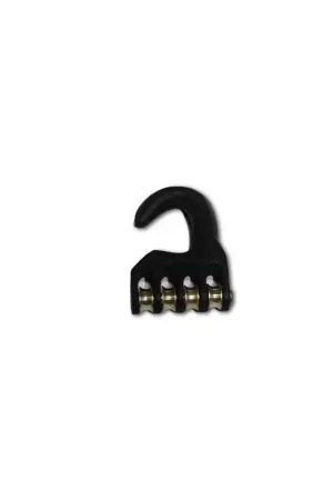Crochet Poulie rallonge windsurf UNIFIBER PULLEY hook aluminium 4 rollers - 12 mm Authentique