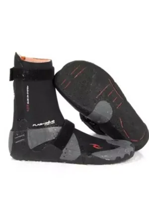 chausson néoprène Femme FLASHBOMB 5 mm Split RIP CURL Noir Meilleure Vente