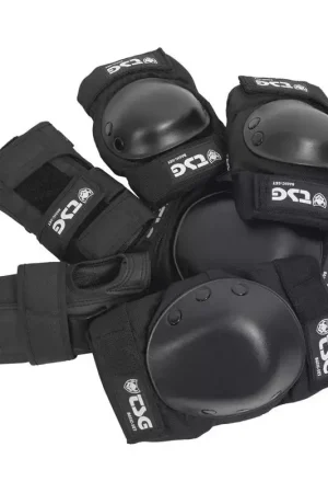 Quantité Limitée Set de protection complet TSG TECHNICAL SAFETY GEAR Basic Set Black Adulte
