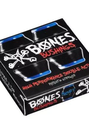 Achetez Aujourd'hui Bushing Skateboard BONES Bushings Jeu De 4 Gommes Soft Black
