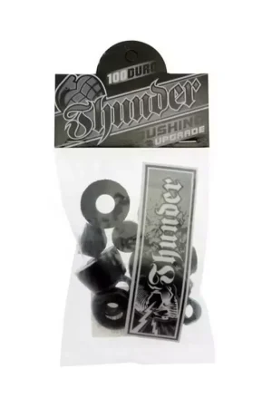 Prix Cassé Bushing Skateboard THUNDER TRUCKS Bushings Rebuild Kit 100du Black