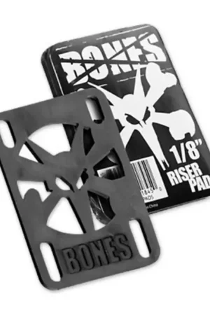 Pads Truck Skateboard BONES Pads Jeu De 2 0.125 Hard Black Affaire À Saisir