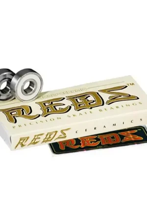 Roulements Skateboard BONES Roulements Jeu De 8 Reds Ceramic Vente Flash