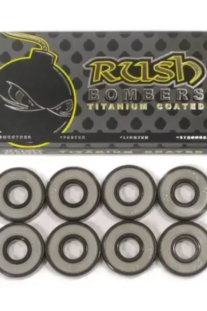 Roulements Skateboard RUSH Roulements Jeu De 8 Bombers Top Vente