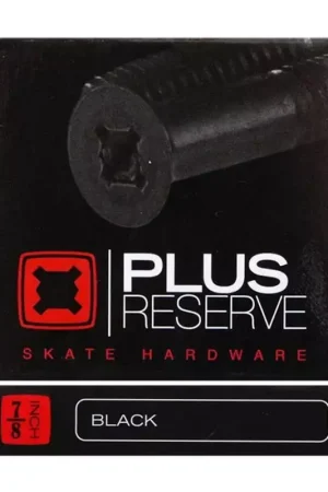 Commande En Gros Visserie Skateboard PLUS Reserve Visserie Jeu De 8 0.875 Pouce Black