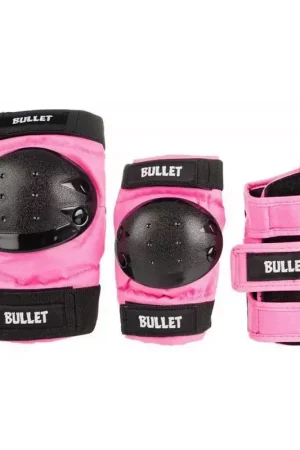 Set protection BULLET Junior Combo Pack De Protections Enfant Pink Pas Cher