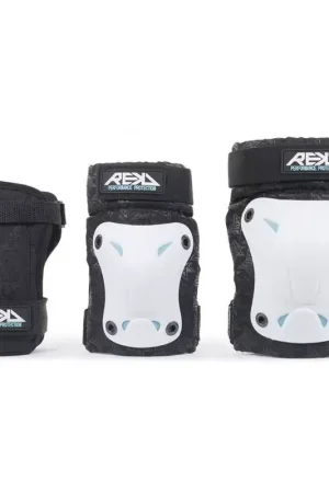 Set de protection complet REKD Recreational Triple Pad Set White Prix Promo