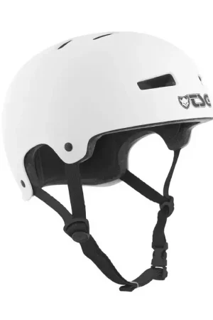 Casque TSG TECHNICAL SAFETY GEAR Evolution Solid Colors Helmet Blanc Top Vente