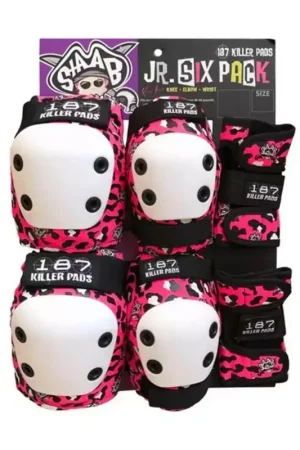 Set de protection 187 JR. Six Pack Set Staab Pink Jusqu'à Épuisement Des Stocks