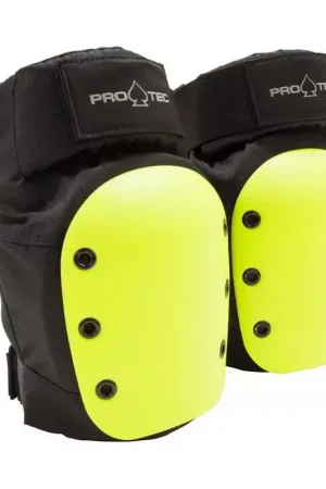 Dernier Modèle Genouillère PRO-TEC Rental Knee Black/Yellow