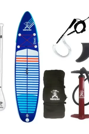 Bon Marché Pack Stand Up Paddle gonflable SURFPISTOLS Marinière V2 10´6´´