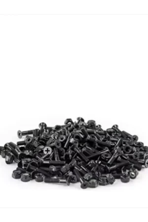 Seulement Aujourd'hui Set de visserie ENUFF SKATEBOARDS Bulk Buy 100 x 1 Bolts Black