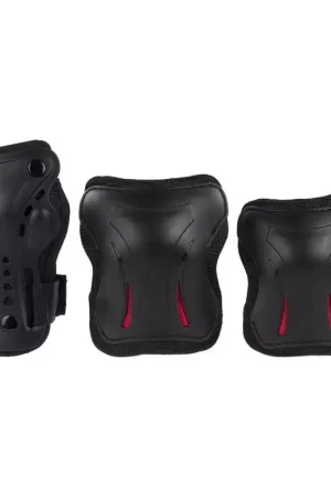 Set de protection SFR ROLLER Triple Pad Set Black Top Vente