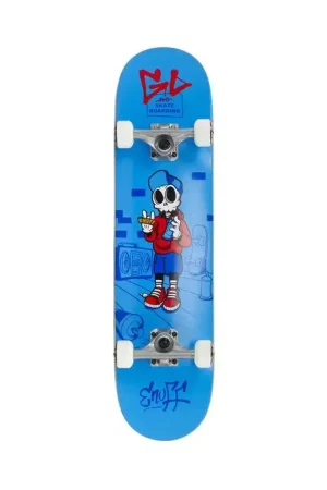 Promotion Saisonnière Skateboard complet ENUFF SKATEBOARDS Skully Mini 7.25 x 29.5 Blue