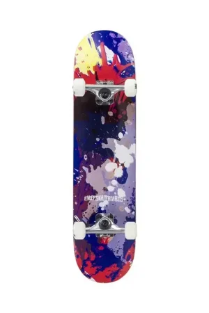 Dernière Chance Skateboard complet ENUFF SKATEBOARDS Splat Red/Blue