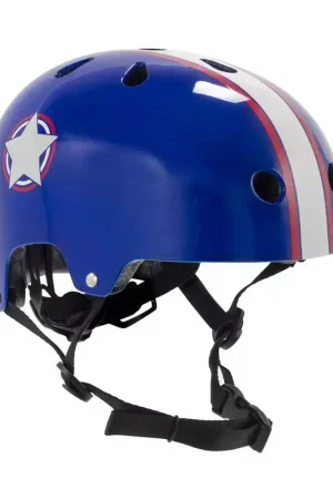 Dernier Modèle Casque SFR ROLLER Adjustable Kids XXXS/XS 46-52cm Blue/Silver