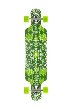 Longboards MINDLESS Sanke III 39 x 9.5 Green Super Prix