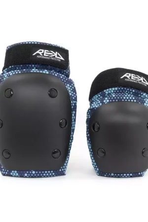 Must-Have Set de protection double REKD Youth Heavy Duty Black/Blue