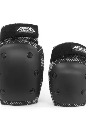 Set de protection double REKD Youth Heavy Duty Black/Grey Livraison Express