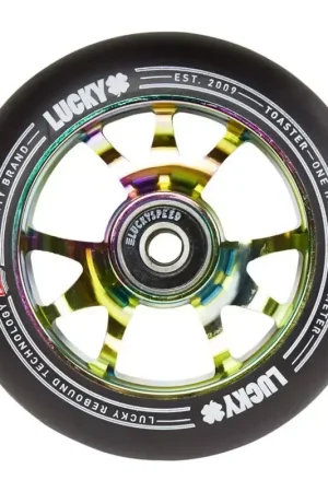 Roue Trottinette LUCKY SCOOTERS Toaster Neochrome 100mm Super Prix