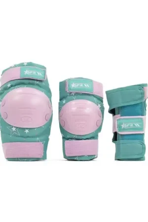Set de protection SFR ROLLER Star Pink/Green Authentique