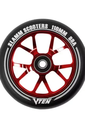 Expédié Aujourd'hui Roue Trottinette Freestyle SLAMM 110mm V-Ten II Wheels Red