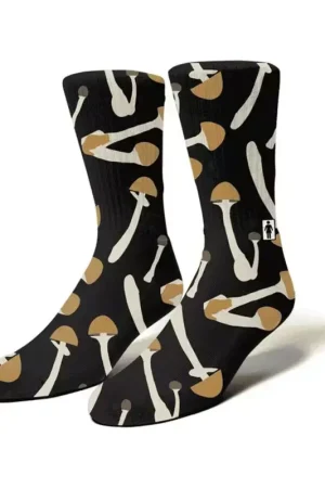 Bon Marché Chaussette GIRL SKATEBOARDS socks shroom black