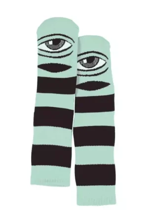 Bon Plan Chaussette TOY MACHINE sect eye big stripe mint