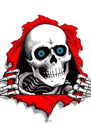 Promotion POWELL PERALTA sticker ripper clear (30cm) Affaire À Saisir