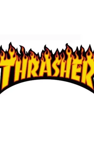 Promotion THRASHER sticker (pack de 25) flame medium Must-Have