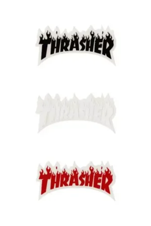Satisfait Ou Remboursé Promotion THRASHER sticker (pack de 25) flame small