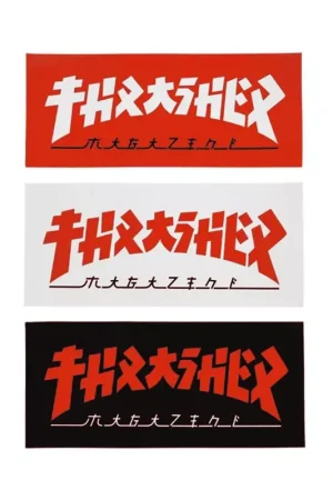 Meilleur Prix Promotion THRASHER sticker (pack de 25) godzilla rectangle