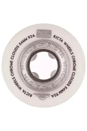 Roues skate RICTA (jeu de 4) 54mm clouds chrome black 92a Nouvel Arrivage