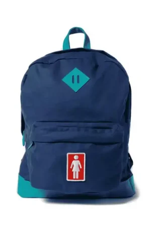 Sac à dos GIRL SKATEBOARDS bag simple backpack navy Meilleure Vente
