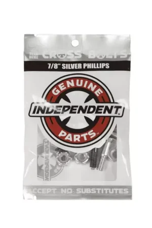 Visserie INDEPENDENT (jeu de 8) gp phillips 0.875 blk silver Dernier Modèle