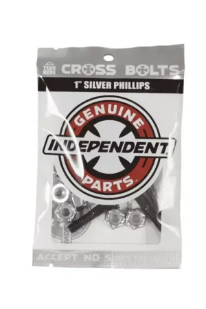 Prix Choc Visserie INDEPENDENT (jeu de 8) gp phillips 1 black silver