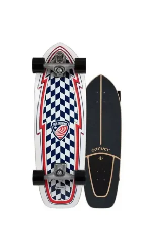 Satisfait Ou Remboursé Surf Skate CARVER USA Booster C7 30.75