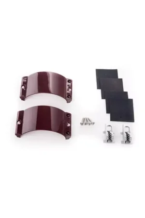 Kit palan UNIFIBER 2x Clamcleat CL244/S1 Aubergine Strap, 4x Screws, 4x Rubber Achat Immédiat