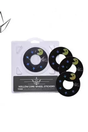 Prix Bas Autocollant Roue Trottinette BLUNT 120mm Hollow Pacman
