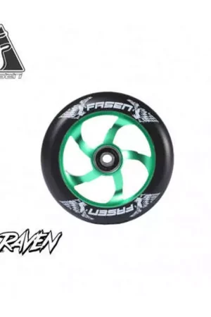 Bon Marché Roue trottinette freestyle FASEN raven 110 mm green