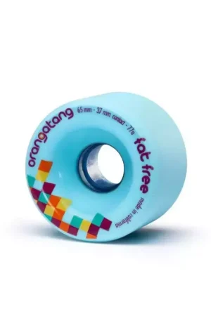 Prix Choc roue skateboard ORANGATANG 65mm fat free blue