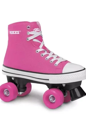Roller quad ROCES chuck classic Rose Jusqu'à Épuisement Des Stocks