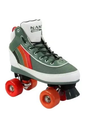 Bon Plan Roller quad NANO rainbow blanc/gris/rouge