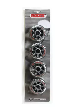 roue de fitness ROCES kit de 4 hyper x-350 85a 90mm transparente Prix Cassé