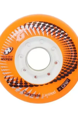 Réduction Roue de roller HYPER kit de 4 hyper concrete+g ltd 84a 76mm orange