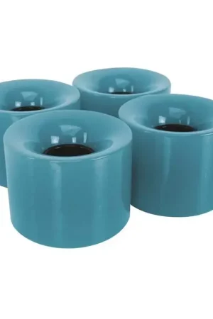Roue de skate PRO ACRO kit de 4 59x45mm Bleu girly Bon Marché