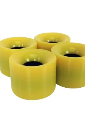 Roue de skate PRO ACRO kit de 4 59x45mm jaune Offre Exclusive