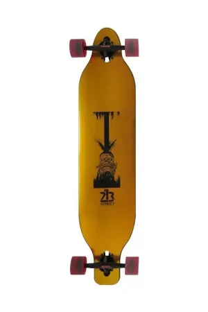 Dernière Chance Skate longboard 213 alu drop through40´´x9´´ Or