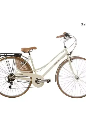 Quantité Limitée Vélo CASADEI sport rondine 28 femme 6v h44 Gris